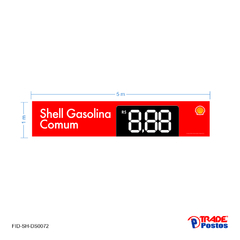 Faixa Shell Gasolina Comum / FID-SH-DS0072 - comprar online