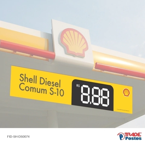 Faixa Shell Diesel Comum S10/ FID-SH-DS0074