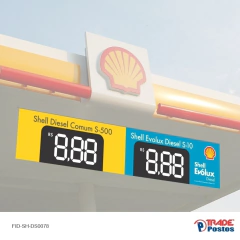 Faixa Shell Diesel Comum S500 Diesel Evolux S10 /FID-SH-DS0078