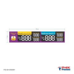 Faixa Pague com APP DS500 DS10E/ FID-SH-DS0091 na internet