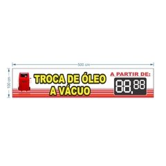 Faixa Troca de Óleo / FID-TR-FD0041