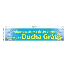 Faixa Ducha Grátis / FID-TR-FD074