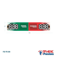 Faixa de Preço Etanol Comum e Gasolina Comum - FP380 - comprar online
