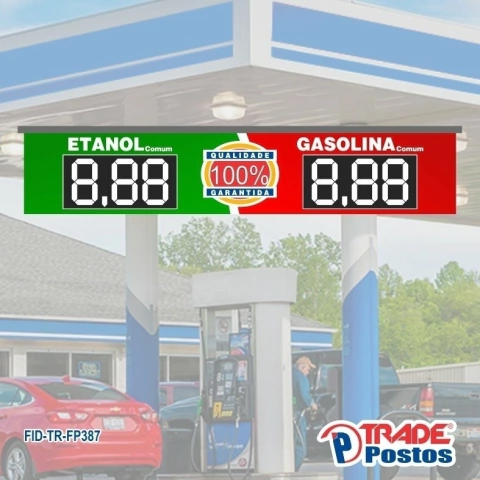 Faixa de Preço Etanol Comum e Gasolina Comum - FP387