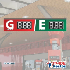 Faixa de Preço Etanol Comum e Gasolina Comum - FP391