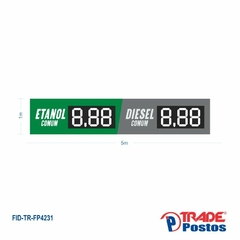 Faixa de Preço Etanol Comum e Diesel Comum - FP431 - comprar online