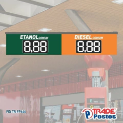 Faixa de Preço Etanol Comum e Diesel Comum - FP444