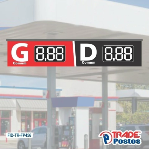 Faixa de Preço Gasolina Comum e Diesel Comum - FP456