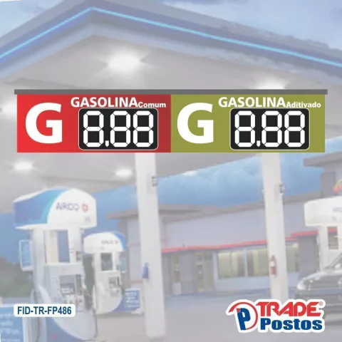 Faixa de Preço Gasolina Comum e Gasolina Aditivada - FP486