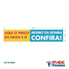 Faixa Preço de Bomba / FID-TR-PB004 - comprar online