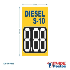 Lona Painel Ponta de Ilha 180x95cm / IDF-TR-PI005 - comprar online