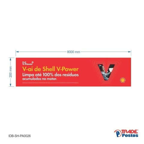 Painel Shell V-Power IDB-SH-PA0026-2000x8000mm - comprar online