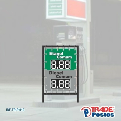 Lona Painel Ponta de Ilha 135x95cm / IDF-TR-PI019