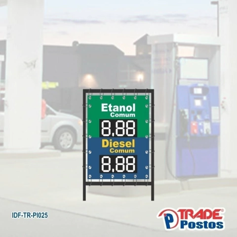 Lona Painel Ponta de Ilha 135x95cm / IDF-TR-PI025