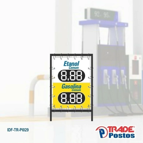 Lona Painel Ponta de Ilha 135x95cm / IDF-TR-PI029