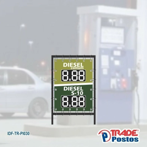 Lona Painel Ponta de Ilha 135x95cm / IDF-TR-PI030