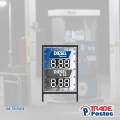 Lona Painel Ponta de Ilha 135x95cm / IDF-TR-PI035