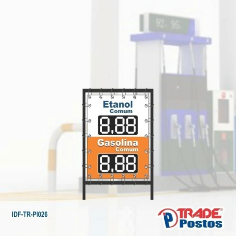 Lona Painel Ponta de Ilha 135x95cm / IDF-TR-PI026