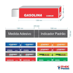 Indicador Quadrado Vertical 1 Produto