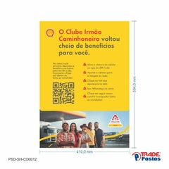 Cartaz Shell Clube Irmão Caminhoneiro / PSD-SH-CO0012 - comprar online