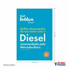 Cartaz Shell Diesel Evolux / PSD-SH-CO0014 - comprar online