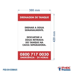 Drenagem de Tanque 420x305mm - SSMA05 - comprar online