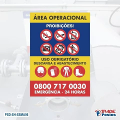 Área Operacional 420x305mm - SSMA07