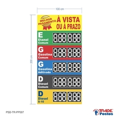 Placa PS de Preço À Vista ou À Prazo 200x100cm - PP007 - comprar online