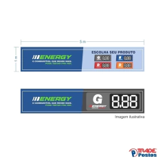 Faixa Energy + 1m² de Adesivo Refil - comprar online