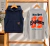 COMBO CHALECO RUSTICO + REMERA EXPLORE TALLE 18