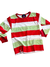 REMERA RAYADA CON PUÑO