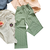 PALAZO RUSTICO TRENZADO VERDE MENTA - comprar online
