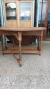 Mesa extensible " Daireaux" cedro abierta 152 cm cerrada 40 cm x 115 prof x 76 alto en internet