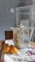 Tetera/ chocolatera de Colección Limoges para Los Mandarines. Única alto total 27 largo total 24.