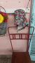 Silla hierro y madera alto total 92 cm - comprar online