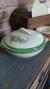 Sopera inglesa con leve craquel y manchas 22 x 8 cm