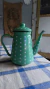 Cafetera enlozada actual 1.2 litros verde. - comprar online