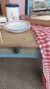 Mesa Pinotea " Casalins" largo 120 x 75 prof x 77 alto - Rosachina - Mercadito Vintage