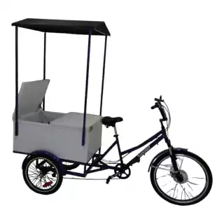 Food Bike Térmica Trasera Con Toldo