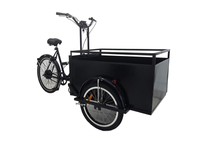 Triciclo Carga Delantera Caja Abierta Eléctrico