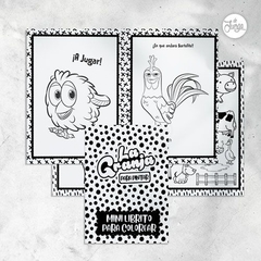 Cuaderno Imprimible para colorear La granja de Zenon