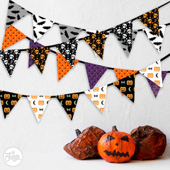 Kit Imprimible Halloween. Deco SUPER COMPLETA en internet