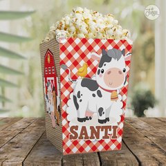 Kit Animales de la Granja Personalizado Deco y Candy Bar para imprimir - De Juerga Eventos