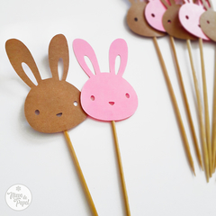 Topper Cupcake Conejo en internet