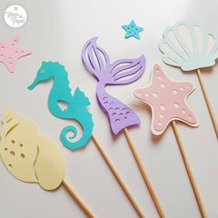 Topper Cupcakes x10u - comprar online