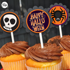 Imagen de Kit Imprimible Halloween. Deco SUPER COMPLETA