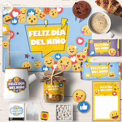 Kit Imprimible Día del Niño. Deco Super completa - comprar online