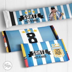 Kit Imprimible Selección Argentina Campeón Mundial Personalizado. - De Juerga Eventos