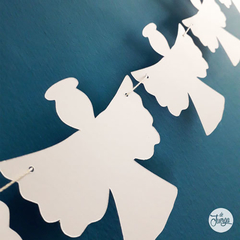 Guirnaldas Angelitos. Bautismo, Comunión, Cumple. - comprar online