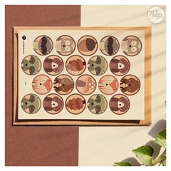 Toppers Animales del bosque Imprimibles para Tortas y Cupcakes - comprar online